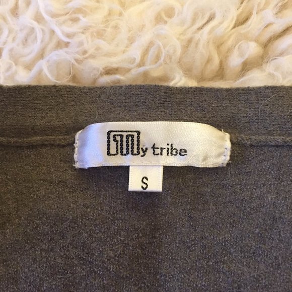 MY TRIBE silk/wool/alpaca cardi (S) - Picture 5 of 9